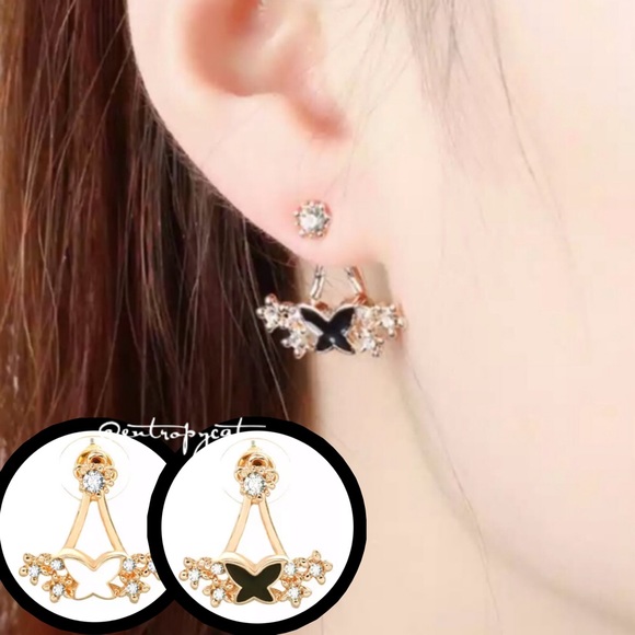 Jewelry - 🆕 4/$20 Butterfly Earring Jackets